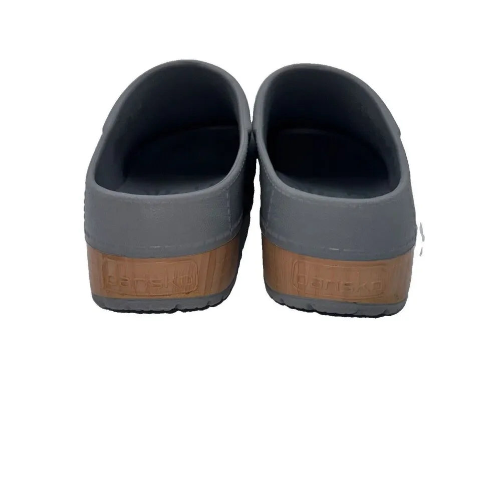 DANSKO Kane Women’s 40 EU/9.5-10 US Gray Mule Clog Slip On EVA Comfort Shoes